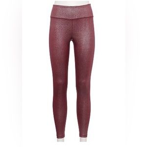 NWT Women's Tek GearCore Performance Printed High-Waisted Leggings. Small